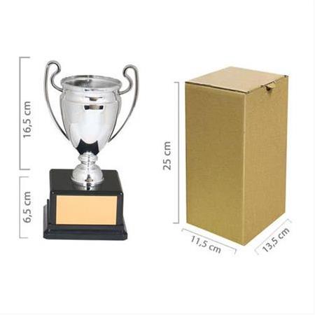 Süblimasyon Ödül Kupası 23 cm - Gümüş