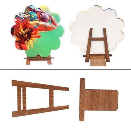 MDF Şövale Teşhir Ayağı 10x13 cm