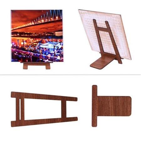 MDF Şövale Teşhir Ayağı 12x19,5 cm