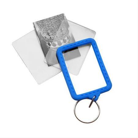 Promosyon Kauçuk Mavi Anahtarlık