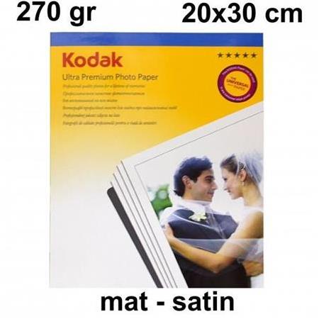 Kodak A4 Mat (Satin) Fotoğraf Kağıdı 270 gr