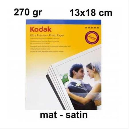 Kodak 13x18 Mat (Satin) Fotoğraf Kağıdı 270 gr