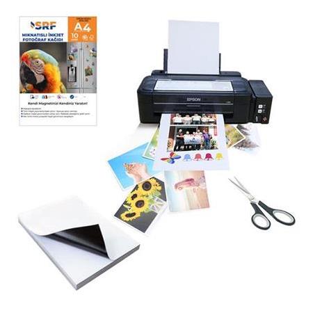 SRF Mıknatıslı (Magnet) İnkjet Fotoğraf Kağıdı (10 adet A4)