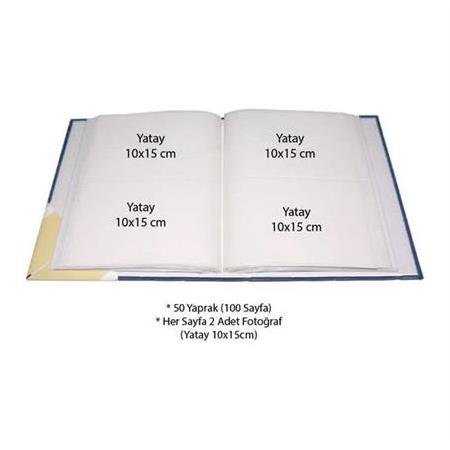 Bordo 200 lük 10x15 cm Fotoğraf Albümü