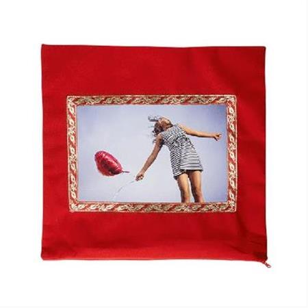 Süblimasyon Kadife Kare Yastık - Kırmızı