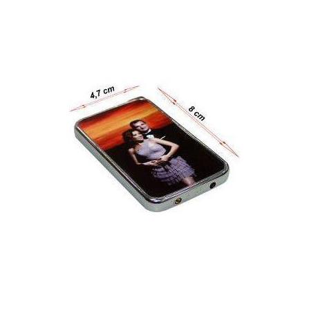 Süblimasyon Gümüş XL Çakmak - Tek Taraflı