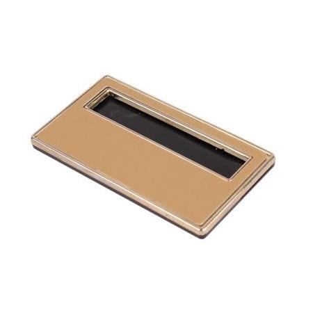 Sürgülü Metal Yaka İsimliği (altın)