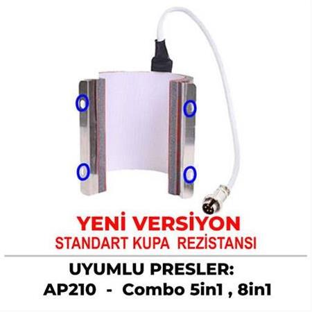 Yeni Versiyon Kupa Rezistansı (AP-210 , 5IN1-28X38 , 5IN1-38X38)