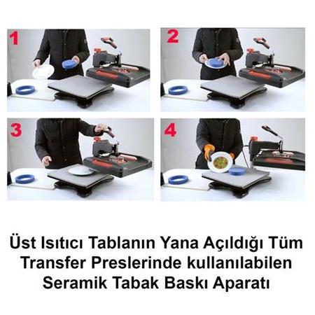 Swing Away Presler İçin Tabak Baskı Aparatı