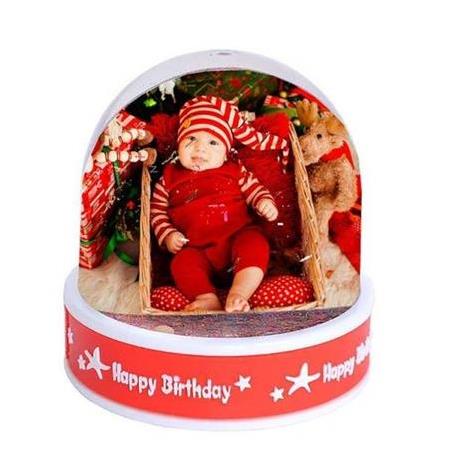 Happy Birthday Müzikli Işıklı Kar Küresi