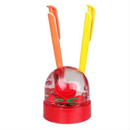 Işıklı Müzikli Kalemlik Kar Küresi